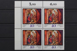 Berlin, MiNr. 613, 4er Block Ecke Links Oben, Postfrisch - Unused Stamps