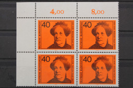 Deutschland, MiNr. 791, 4er Block, Ecke Links Oben, Postfrisch - Unused Stamps