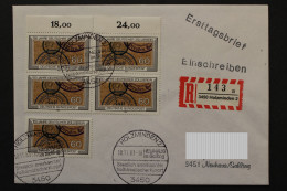 Deutschland (BRD), MiNr. 1195. Viererblock, EST - Briefe U. Dokumente