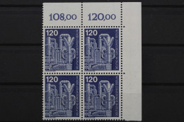 Berlin, MiNr. 503, 4er Block, Ecke Rechts Oben, Postfrisch - Unused Stamps