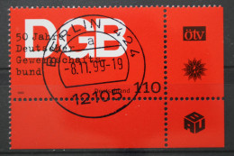 Deutschland (BRD), MiNr. 2083, Zentrisch Berlin, Gestempelt - Used Stamps