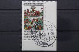 Deutschland (BRD), MiNr. 843, Ecke Rechts Unten, FN 4, Gestempelt - Used Stamps