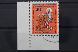 Deutschland (BRD), MiNr. 515, Ecke Links Unten, Gestempelt - Gebraucht