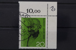 Deutschland (BRD), MiNr. 608, Ecke Rechts Oben, Gestempelt - Used Stamps