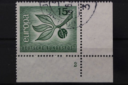 Deutschland (BRD), MiNr. 483, Ecke Rechts Unten, FN 2, Gestempelt - Used Stamps