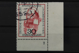 Deutschland (BRD), MiNr. 656, Ecke Rechts Unten, FN 2, Gestempelt - Used Stamps