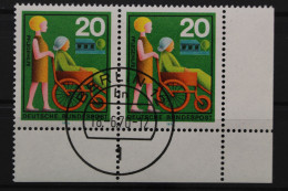 Deutschland (BRD), MiNr. 631, Paar, Ecke Rechts Unten, Gestempelt - Used Stamps