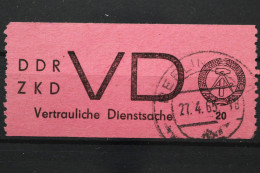 DDR, Dienstmarken D, MiNr. 2, Gestempelt, BPP Signatur - Other & Unclassified