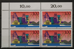 Deutschland, MiNr. 1558, 4er Block, Ecke Links Oben, Postfrisch - Unused Stamps