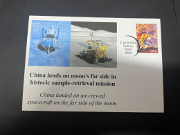 4-6-2024 (17) (China Space Agency) China Lands On The Moon's Far Side In Historic Sample-retrieval Mission - Sonstige & Ohne Zuordnung