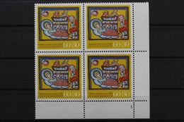 Deutschland, MiNr. 1066, 4er Block, Ecke Re. U. FN 1, Postfrisch - Unused Stamps