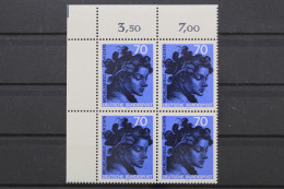 Deutschland, MiNr. 833, 4er Block, Ecke Links Oben, Postfrisch - Unused Stamps