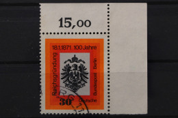 Deutschland (BRD), MiNr. 658, Ecke Rechts Oben, Gestempelt - Gebraucht