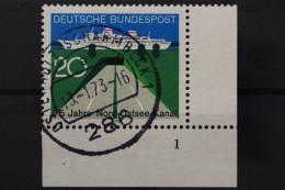 Deutschland (BRD), MiNr. 628, Ecke Rechts Unten, FN 1, Gestempelt - Gebraucht