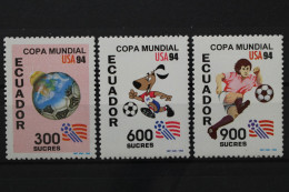 Ecuador, MiNr. 2265-2267, Postfrisch - Equateur