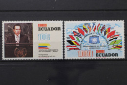 Ecuador, MiNr. 2203-2204, Postfrisch - Equateur