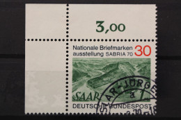 Deutschland (BRD), MiNr. 619, Ecke Links Oben, Gestempelt - Gebraucht