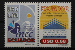Ecuador, MiNr. 2536-2537 Paar, Postfrisch - Equateur