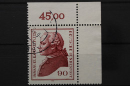 Deutschland (BRD), MiNr. 806, Ecke Rechts Oben, Gestempelt - Oblitérés