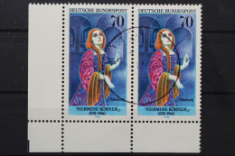 Deutschland (BRD), MiNr. 911, Waag. Paar, Ecke Links Unten, Gestempelt - Used Stamps