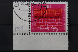 Deutschland (BRD), MiNr. 741, Ecke Links Unten, Gestempelt - Used Stamps