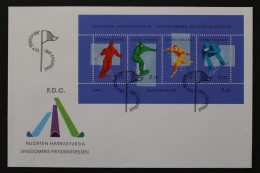 Finnland, MiNr. Block 8, FDC - Other & Unclassified