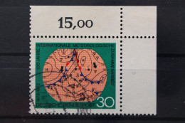 Deutschland (BRD), MiNr. 760, Ecke Rechts Oben, Gestempelt - Used Stamps