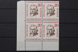 Berlin, MiNr. 167, 4er Block, Ecke Links Unten, Postfrisch - Unused Stamps