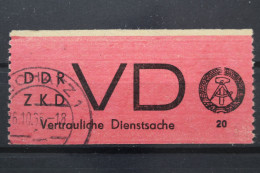 DDR, Dienstmarken D, MiNr. 1 A, Gestempelt - Sonstige & Ohne Zuordnung