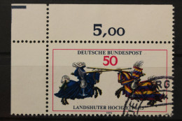 Deutschland (BRD), MiNr. 844, Ecke Links Oben, Gestempelt - Oblitérés