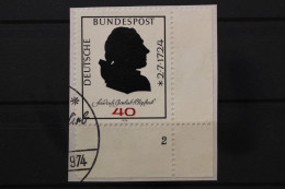 Deutschland (BRD), MiNr. 809, Ecke Rechts Unten, FN 2, Briefstück - Gebraucht