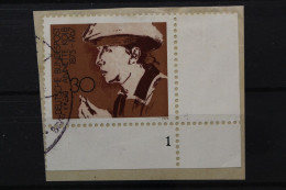 Deutschland (BRD), MiNr. 826, Ecke Rechts Unten, FN 1, Briefstück - Used Stamps