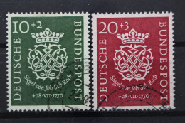 Deutschland (BRD), MiNr. 121-122, Gestempelt - Gebraucht