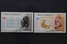 Türkei, MiNr. 2706-2707, Postfrisch - Sonstige & Ohne Zuordnung