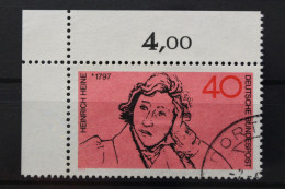 Deutschland (BRD), MiNr. 750, Ecke Links Oben, Gestempelt - Used Stamps