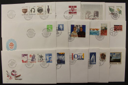 Dänemark, MiNr. 1018-1045, Jahrgang 1992, FDC - Other & Unclassified