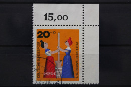 Deutschland (BRD), MiNr. 705, Ecke Rechts Oben, Gestempelt - Used Stamps