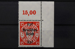 Deutsches Reich, MiNr. 722, Ecke Rechts Oben, Postfrisch - Ongebruikt