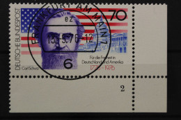 Deutschland (BRD), MiNr. 895, Ecke Rechts Unten, FN 2, Gestempelt - Used Stamps