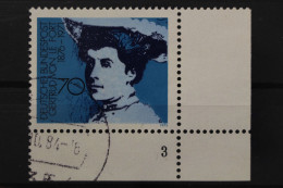 Deutschland (BRD), MiNr. 829, Ecke Rechts Unten, FN 3, Gestempelt - Used Stamps
