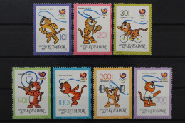 Ecuador, MiNr. 2104-2110, Postfrisch - Equateur