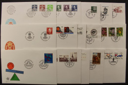 Dänemark, MiNr. 963-992, Jahrgang 1990, FDC - Autres & Non Classés