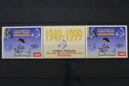 Französisch-Polynesien, MiNr. 804 Dreierstreifen, Postfrisch - Unused Stamps