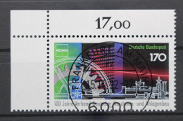 Deutschland (BRD), MiNr. 1636, Ecke Links Oben, VS F/M, EST - Used Stamps