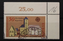 Deutschland (BRD), MiNr. 970, Ecke Rechts Oben, Gestempelt - Used Stamps