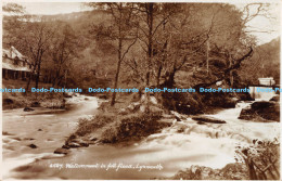 R173580 6507. Watersmeet In Full Flood. Lynmouth. RP. E. A. Sweetman - World