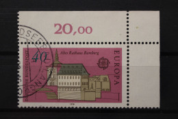 Deutschland (BRD), MiNr. 969, Ecke Rechts Oben, Gestempelt - Usati