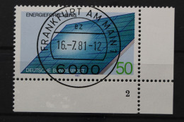 Deutschland (BRD), MiNr. 1101, Ecke Rechts Unten, FN 2, VS F/M, EST - Usati