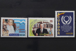 Ecuador, MiNr. 2541, 2542 Und 2543, Postfrisch - Equateur