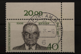 Deutschland (BRD), MiNr. 832, Ecke Rechts Oben, Gestempelt - Used Stamps